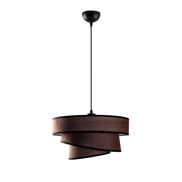 Opviq Stage - 14712 Lámpara de araña marrón oscuro con altura ajustable
